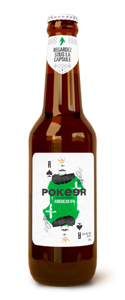 POKEER Bière AMERICAN IPA Roi