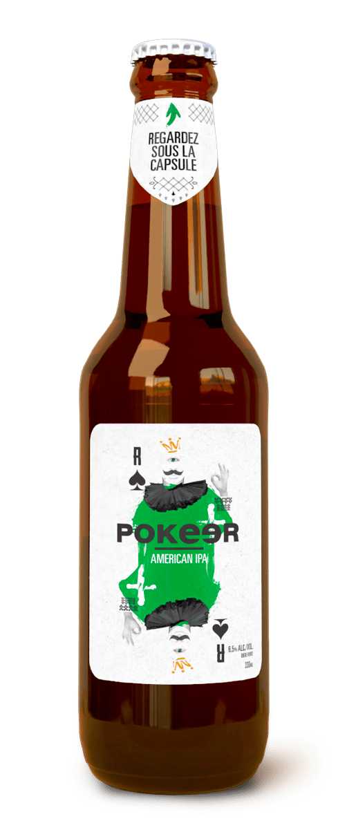 POKEER Bière AMERICAN IPA Roi